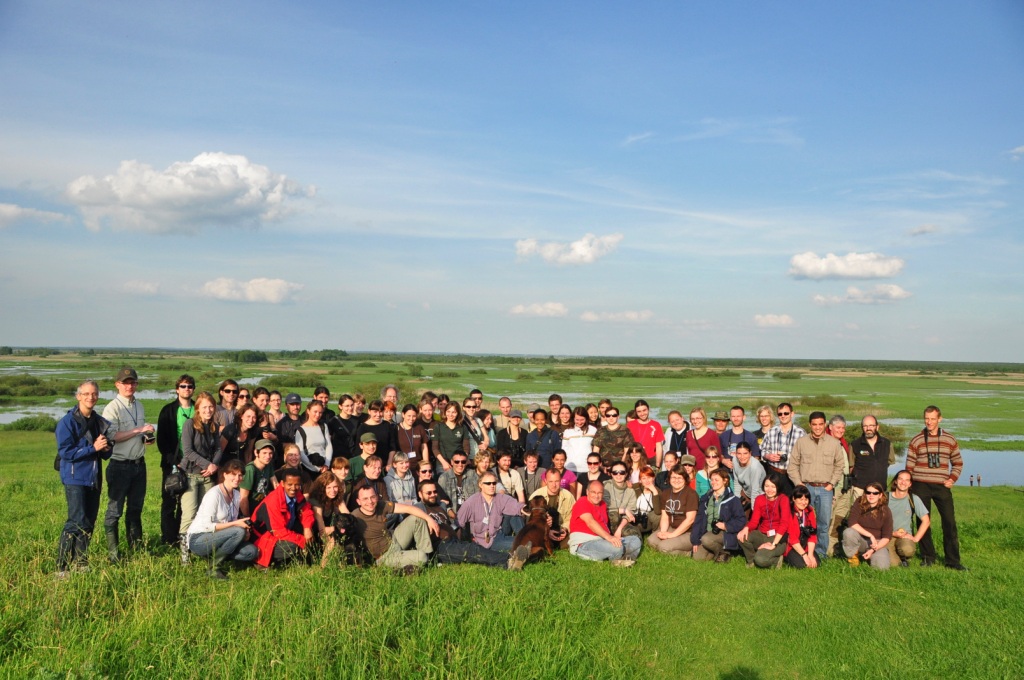 The participants in the Biebrza NP (Photo S. Pavlova)