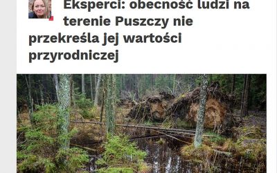 24.10.2019 – Nauka w Polsce o naturalności Puszczy Białowieskiej