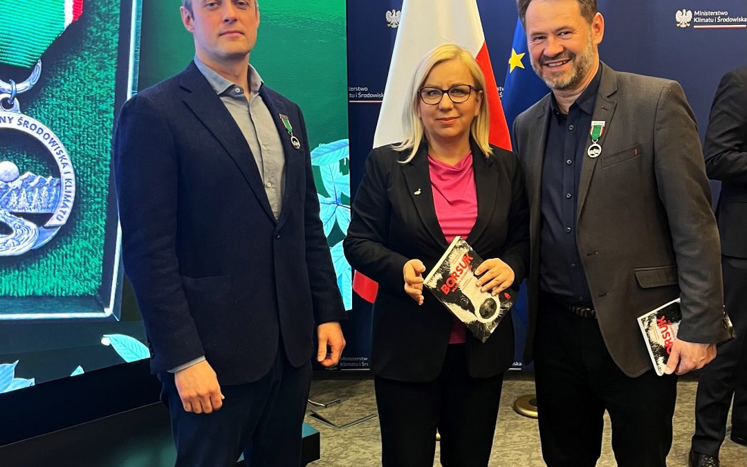 14.04.2025 – Pracownicy IBS PAN odznaczeni przez Ministra Klimatu i Środowiska
