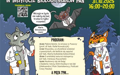 Noc horroru w Instytucie Biologii Ssaków PAN – 31.10.2025