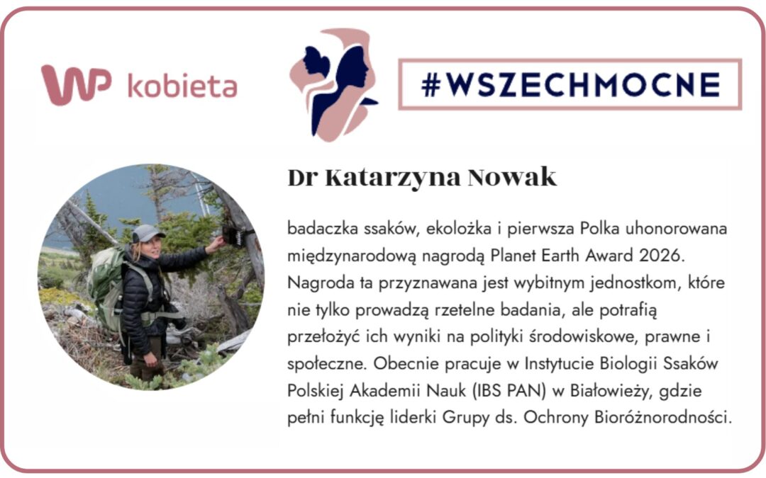 30.10.2026 – Dr hab. Katarzyna Nowak z nagrodą #Wszechmocne 2026!