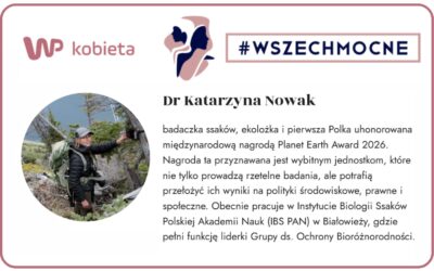 30.10.2026 – Dr hab. Katarzyna Nowak z nagrodą #Wszechmocne 2026!