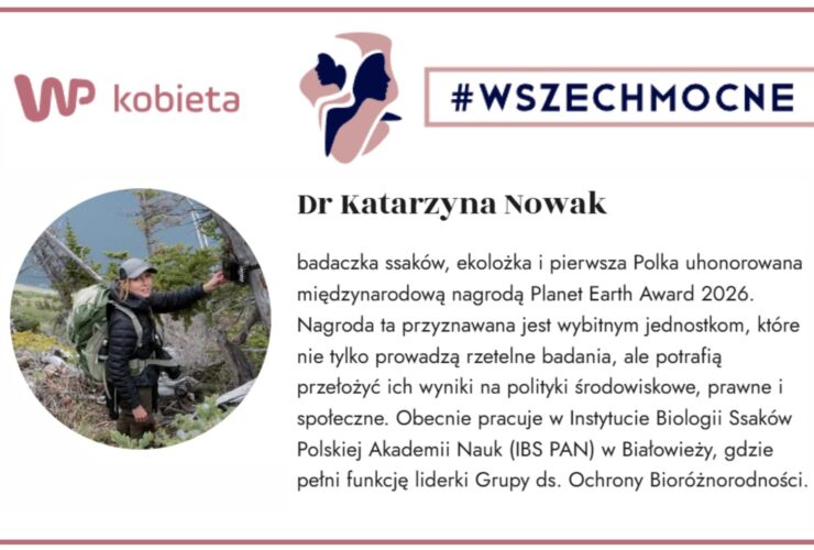 30.10.2026 – Dr hab. Katarzyna Nowak z nagrodą #Wszechmocne 2026!